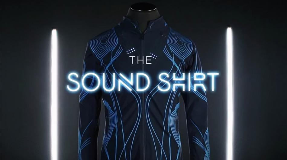“Sound Shirt” – An innovation for “deaf” people to “feel music”